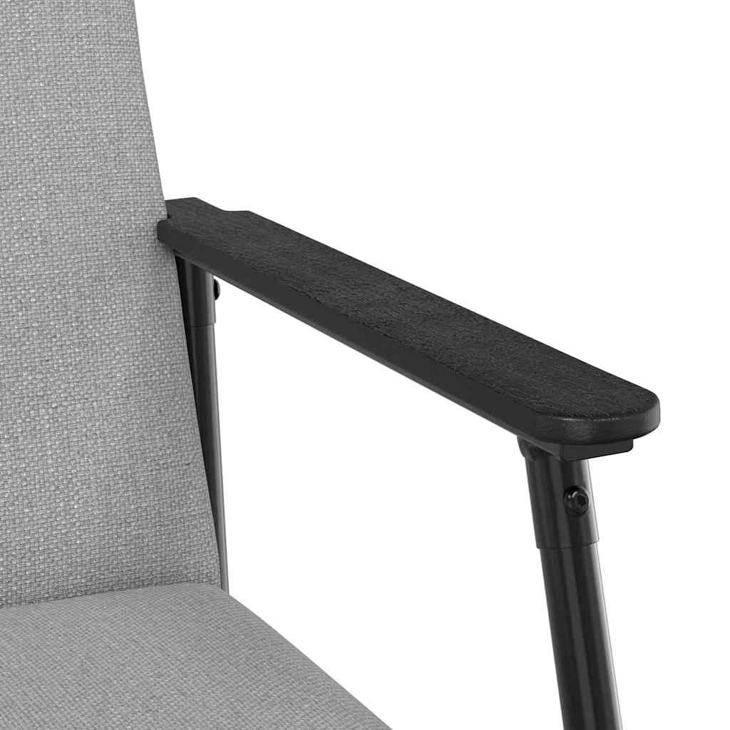 Fauteuil Wolkengrijs 59 x 75 x 78 cm Stof