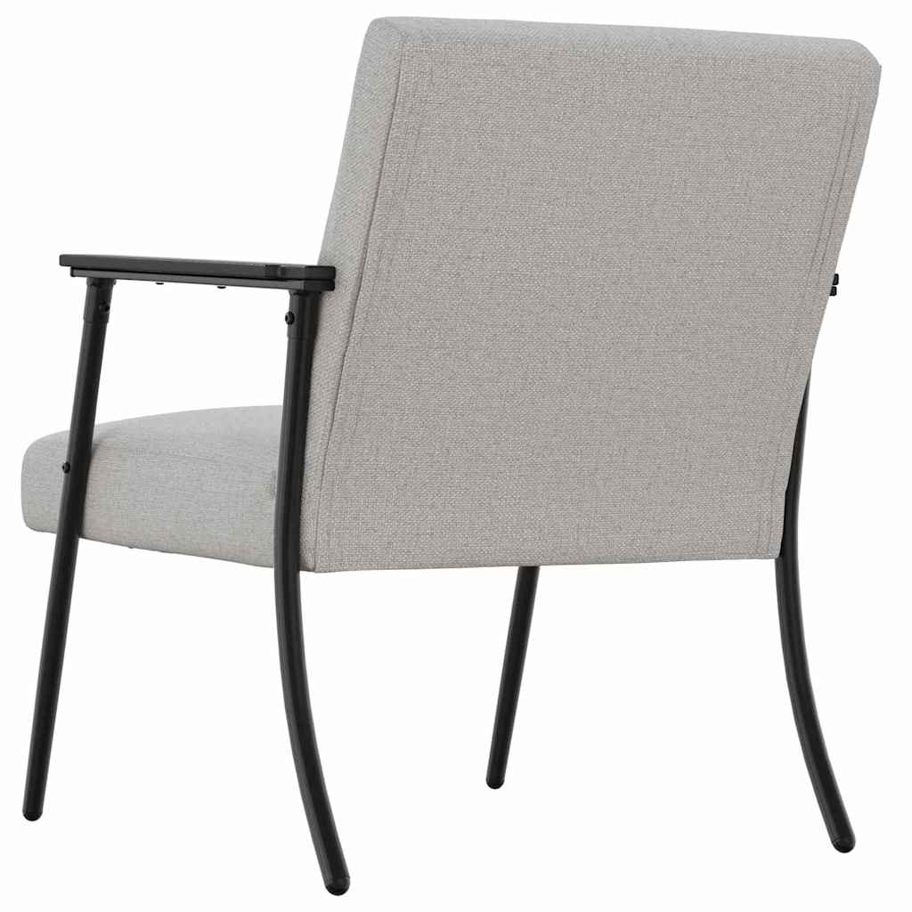 Fauteuil Wolkengrijs 59 x 75 x 78 cm Stof