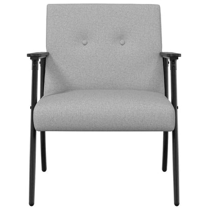 Fauteuil Wolkengrijs 59 x 75 x 78 cm Stof