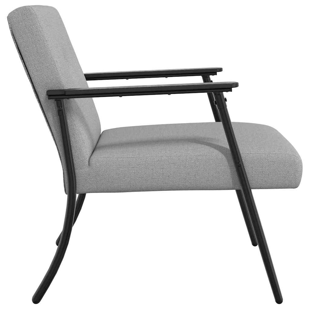 Fauteuil Wolkengrijs 59 x 75 x 78 cm Stof