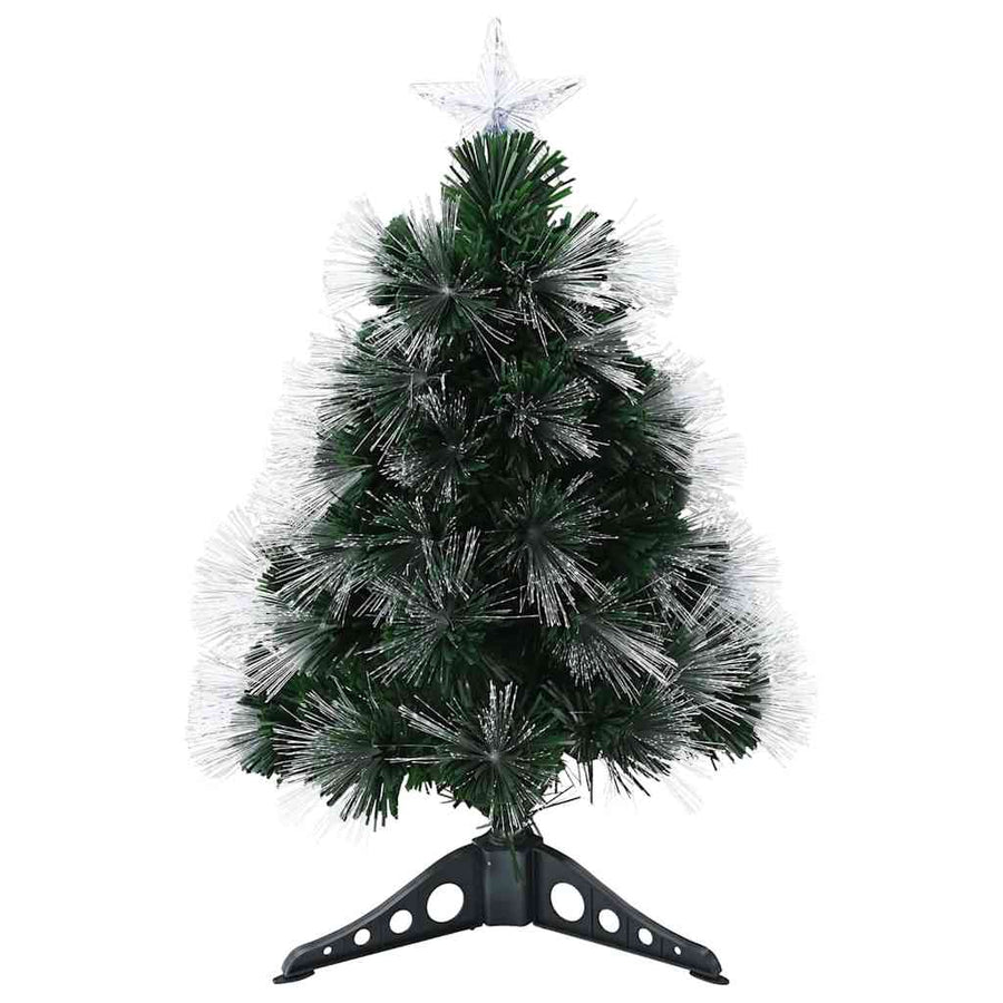 Kunstkerstboom met decoratieve touwlichten Groen 64 cm PVC