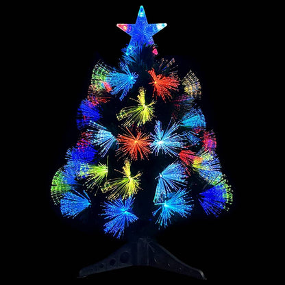 Kunstkerstboom met decoratieve touwlichten Groen 64 cm PVC