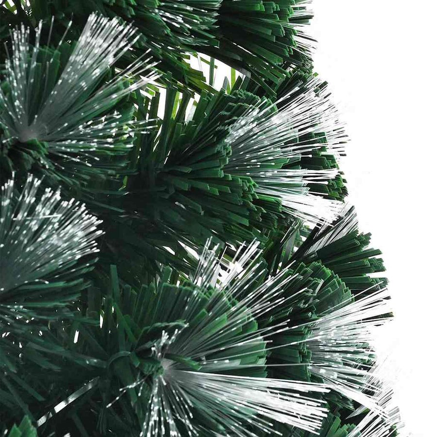 Kunstkerstboom met decoratieve touwlichten Groen 120 cm PVC