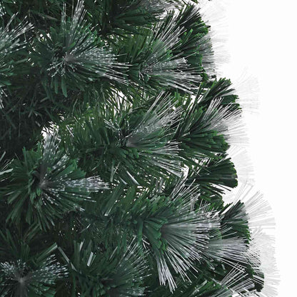 Kunstkerstboom met decoratieve touwlichten Groen 210 cm PVC