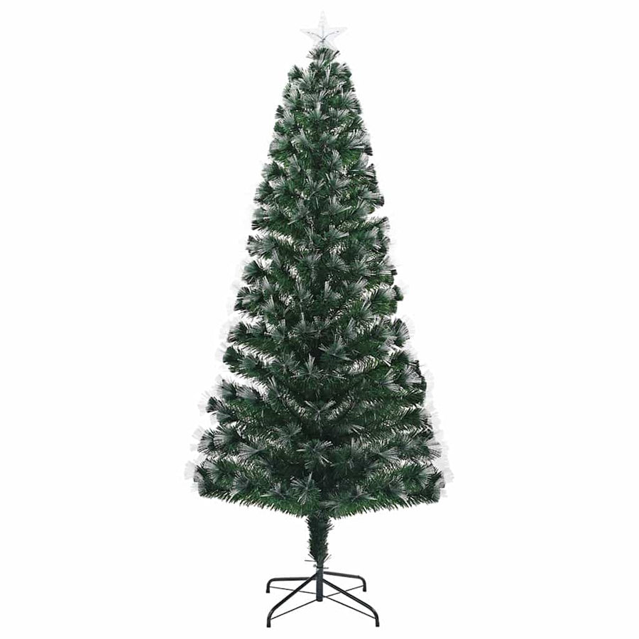 Kunstkerstboom met decoratieve touwlichten Groen 240 cm PVC