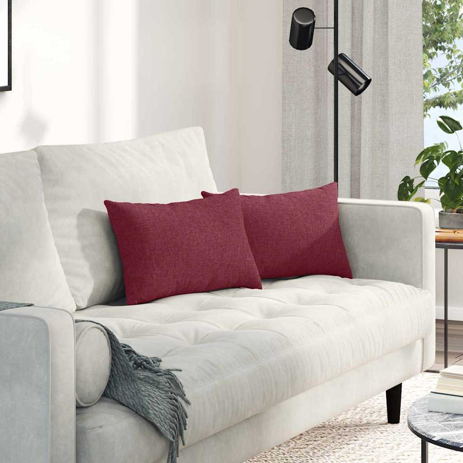 Sofa Kussens Wijnrood