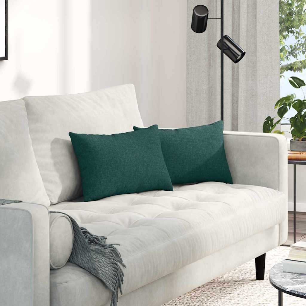 Sofa Kussens Donkergroen