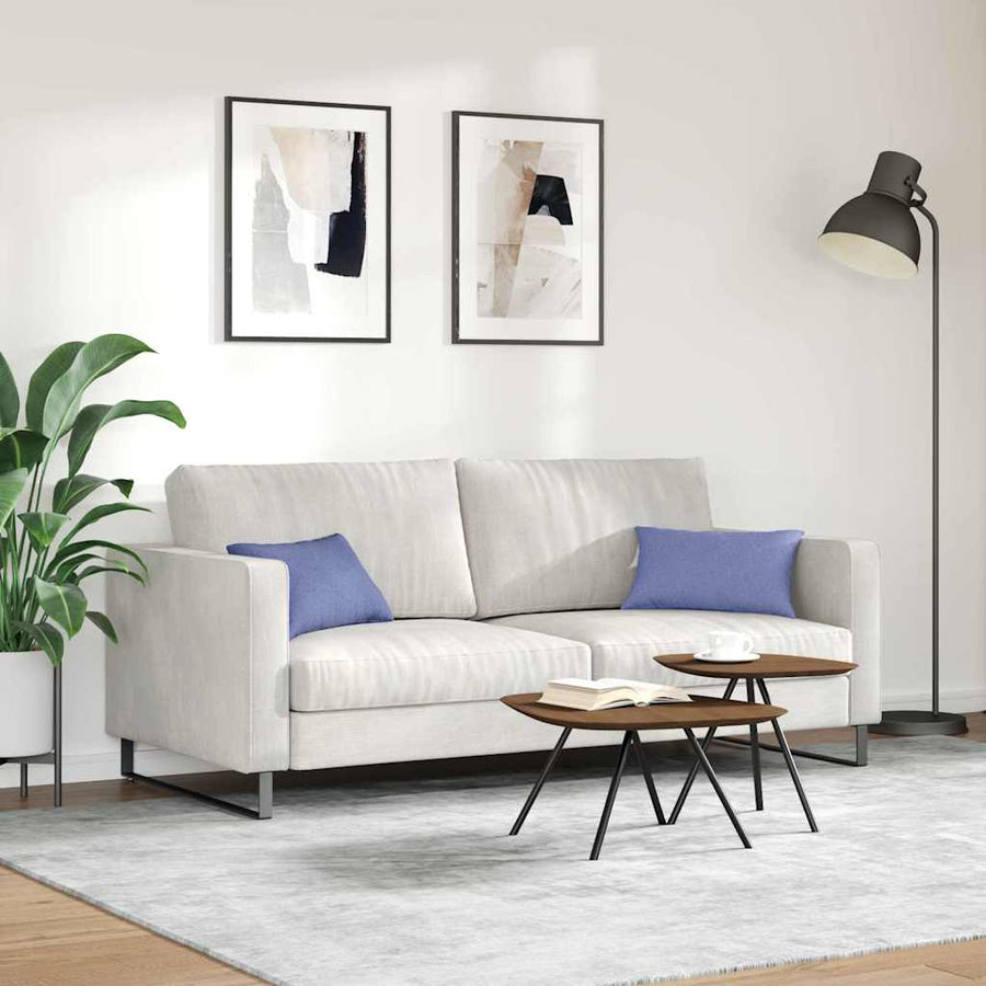 Sofa Kussens 2 pcs Jeans Blauw 30 x 50 cm