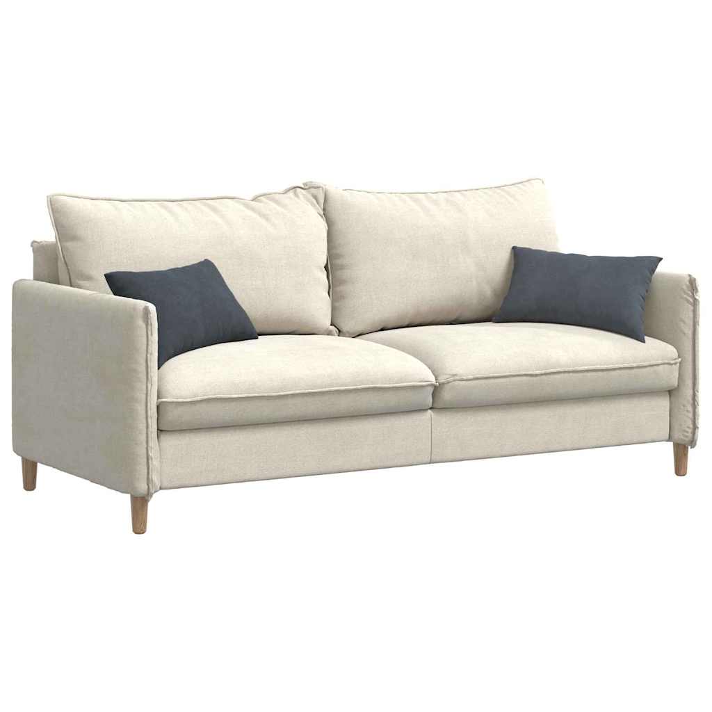 Sofa Kussens 2 pcs Donkergrijs 50 x 30 cm Katoen Stof