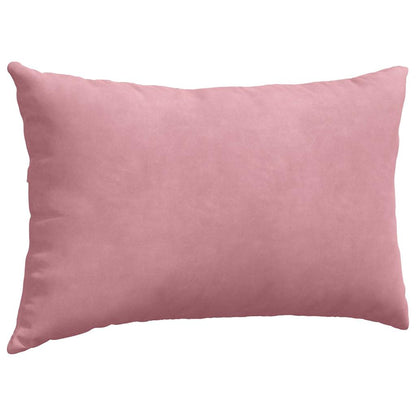 Sofa Kussens 2 pcs Roze 50 x 30 cm Katoen Stof