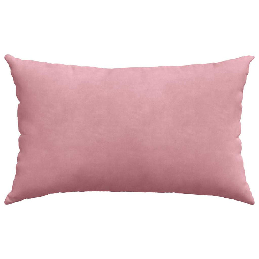 Sofa Kussens 2 pcs Roze 50 x 30 cm Katoen Stof