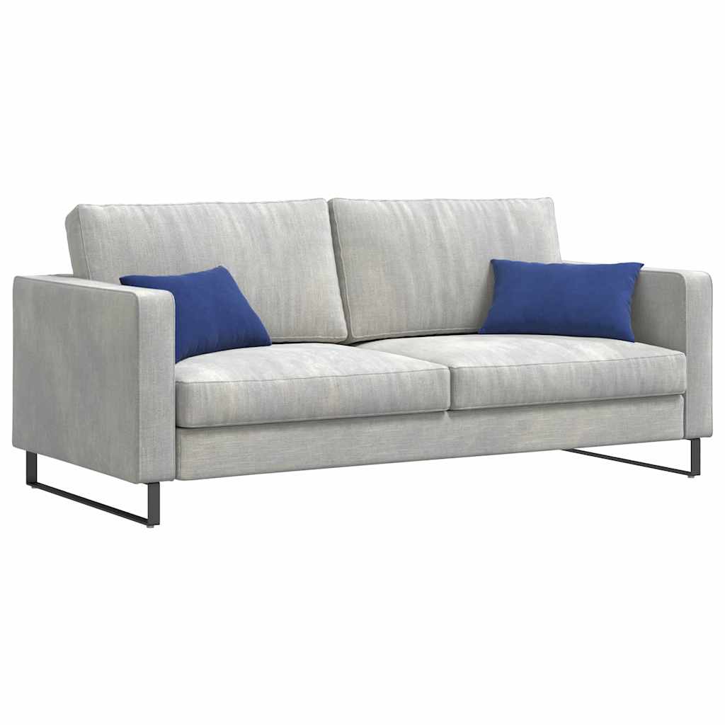 Sofa Kussens 2 pcs Politieblauw 50 x 30 cm Katoen Stof