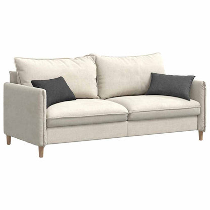 Sofa Kussens 2 pcs Donkergrijs 50 x 30 cm Katoen Stof