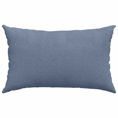 Sofa Kussens 2 pcs Blauw 50 x 30 cm Katoen Stof