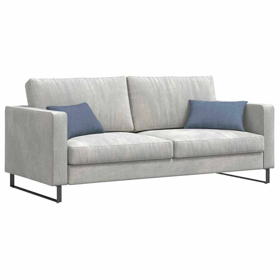 Sofa Kussens 2 pcs Blauw 50 x 30 cm Katoen Stof