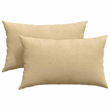 Sofa Kussens 2 pcs Grijs groen 50 x 30 cm Katoen Stof
