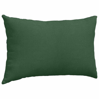 Sofa Kussens 2 pcs Donkergroen 50 x 30 cm Katoen Stof