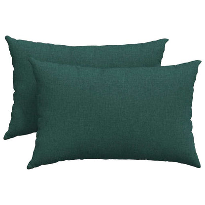Sofa Kussens 2 pcs Donkergroen 40 x 60 cm
