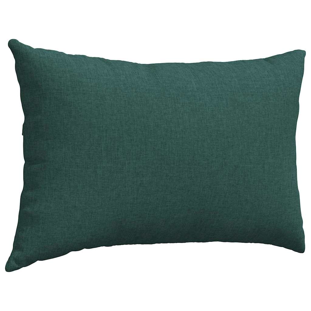 Sofa Kussens 2 pcs Donkergroen 40 x 60 cm