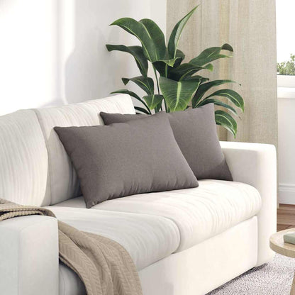 Sofa Kussens 2 pcs Taupe 40 x 60 cm