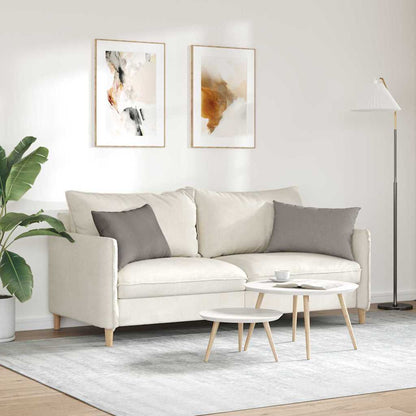 Sofa Kussens 2 pcs Taupe 40 x 60 cm