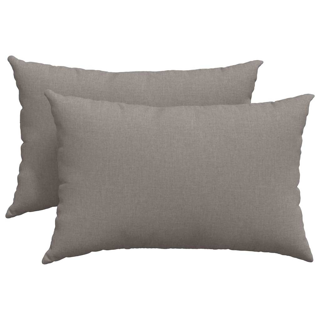 Sofa Kussens 2 pcs Taupe 40 x 60 cm