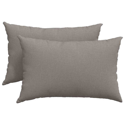 Sofa Kussens 2 pcs Taupe 40 x 60 cm