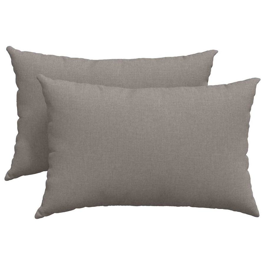 Sofa Kussens 2 pcs Taupe 40 x 60 cm