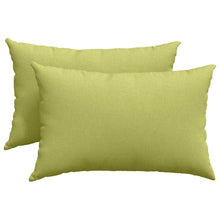 Sofa Kussens 2 pcs Lichtgroen 40 x 60 cm Stof