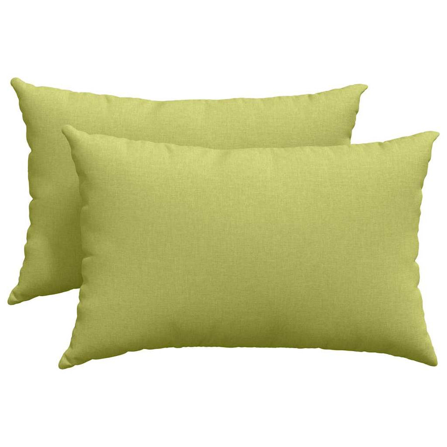 Sofa Kussens 2 pcs Lichtgroen 40 x 60 cm Stof