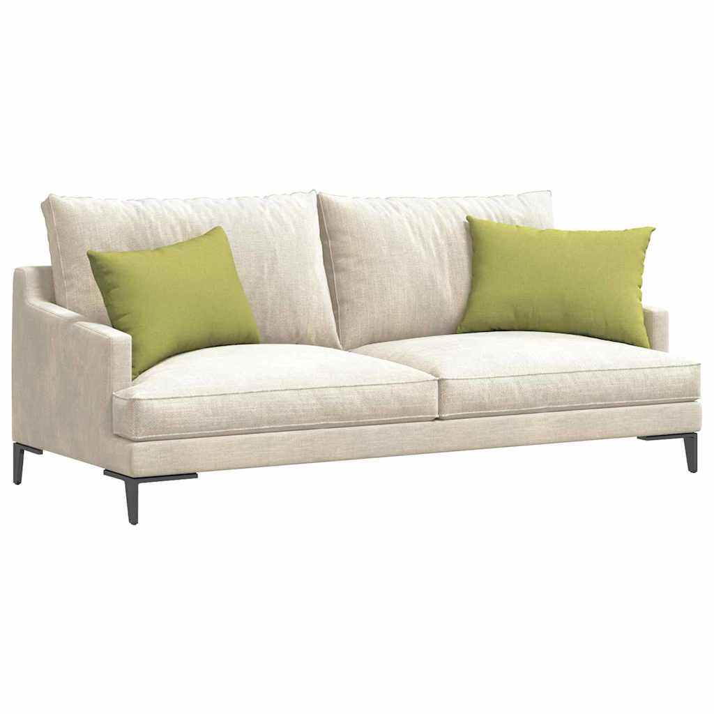 Sofa Kussens 2 pcs Lichtgroen 40 x 60 cm Stof