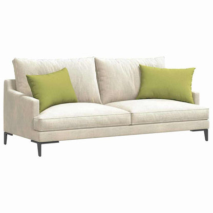 Sofa Kussens 2 pcs Lichtgroen 40 x 60 cm Stof