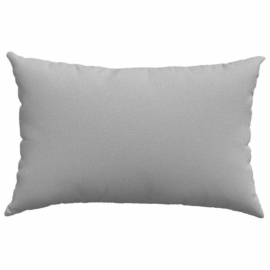 Sofa Kussens 2 pcs Grijs 40 x 60 cm Stof