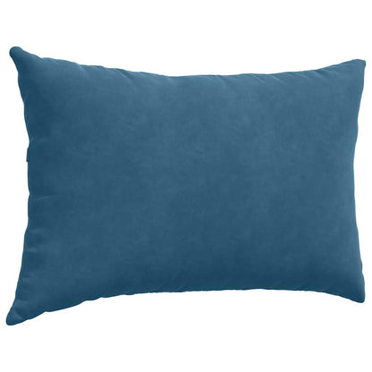Sofa Kussens 2 pcs Blauw 60 x 40 cm Katoen Stof