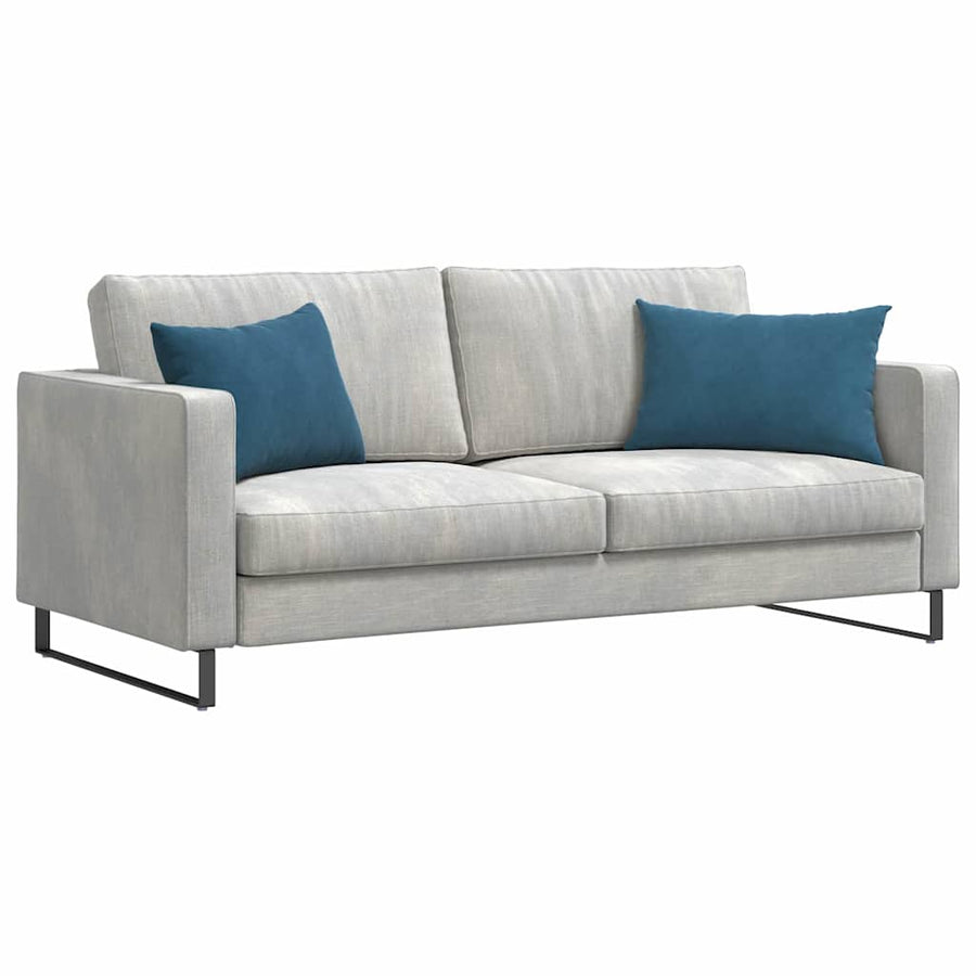 Sofa Kussens 2 pcs Blauw 60 x 40 cm Katoen Stof