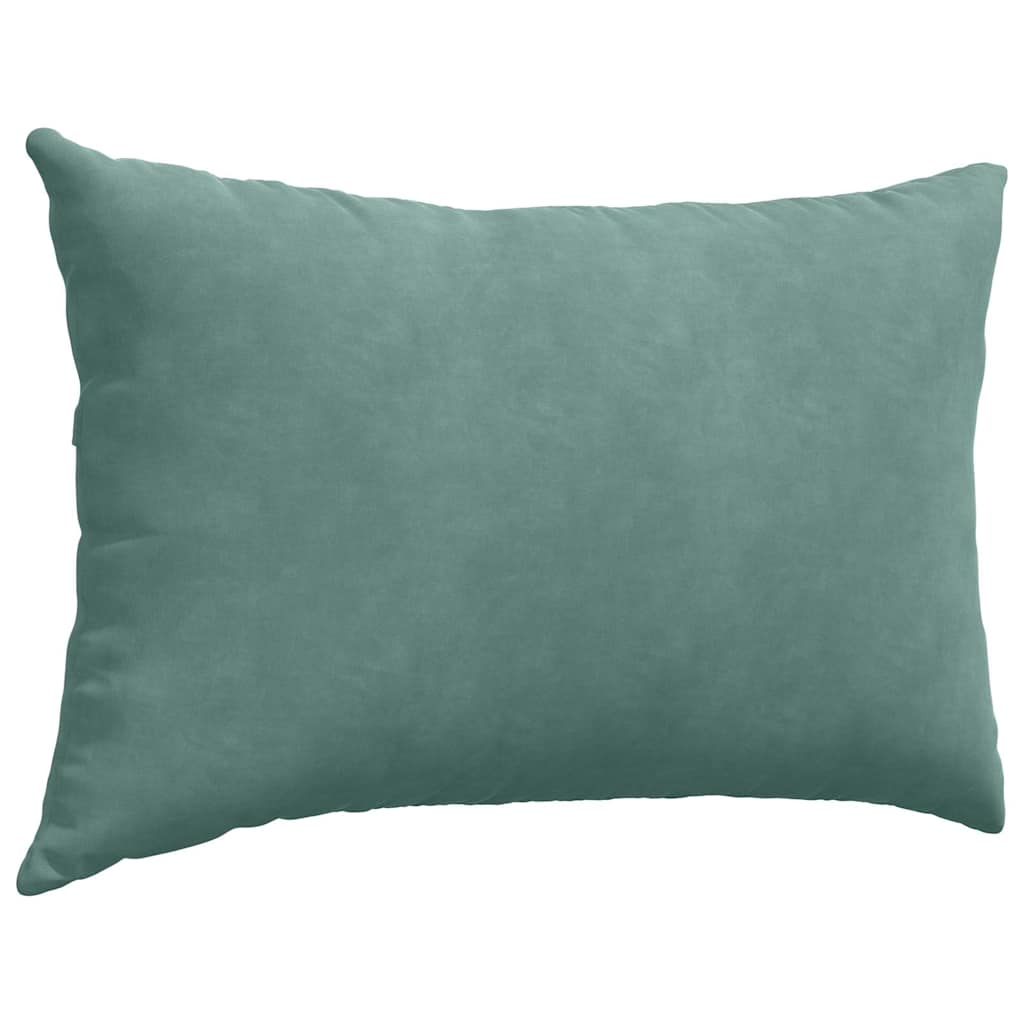 Sofa Kussens 2 pcs Zeegroen 60 x 40 cm Katoen Stof