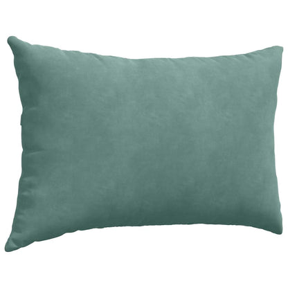 Sofa Kussens 2 pcs Zeegroen 60 x 40 cm Katoen Stof
