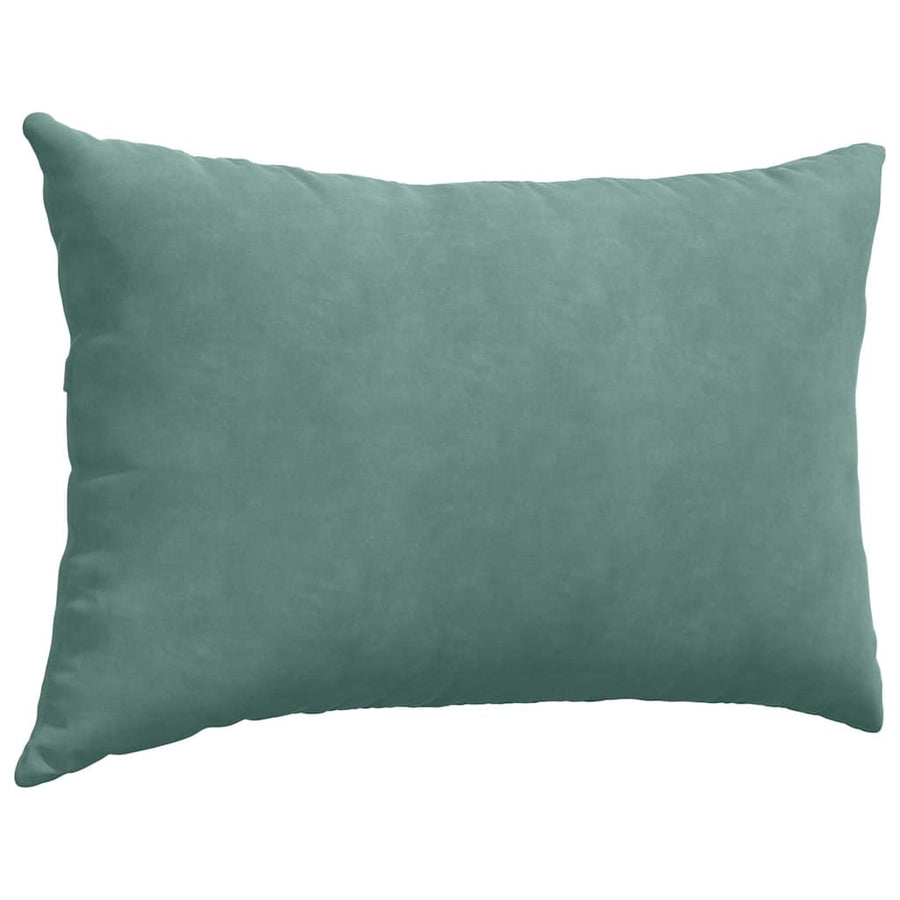 Sofa Kussens 2 pcs Zeegroen 60 x 40 cm Katoen Stof