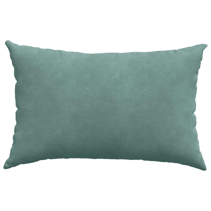 Sofa Kussens 2 pcs Zeegroen 60 x 40 cm Katoen Stof