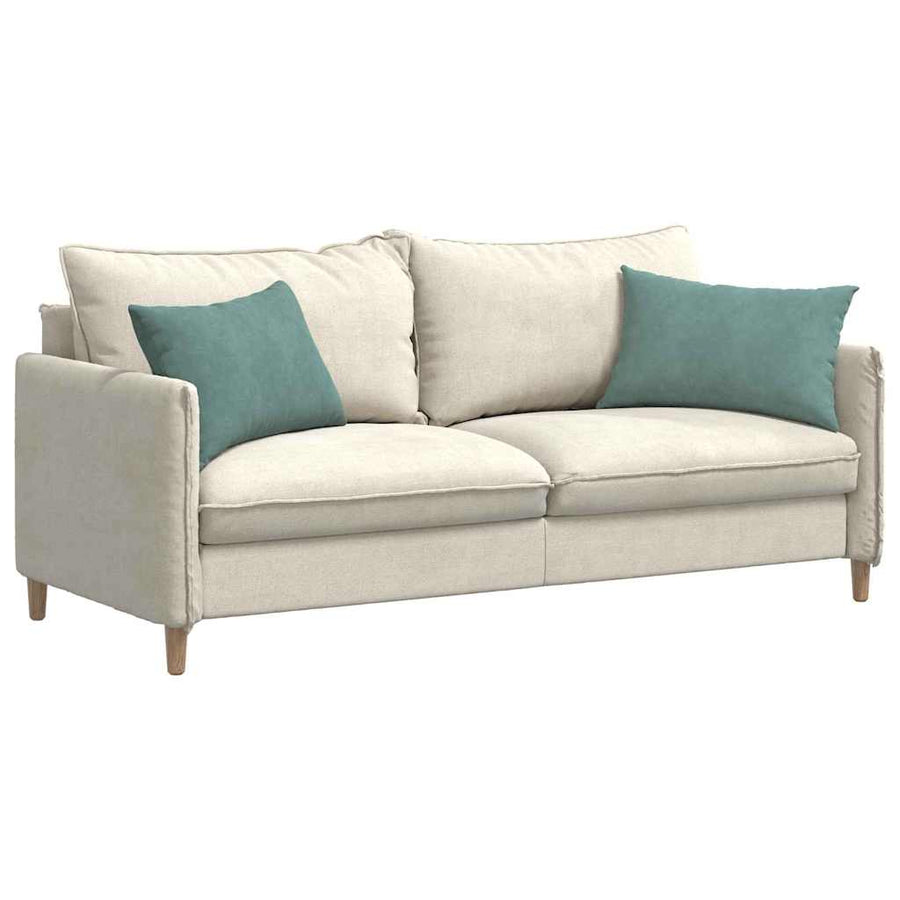 Sofa Kussens 2 pcs Zeegroen 60 x 40 cm Katoen Stof
