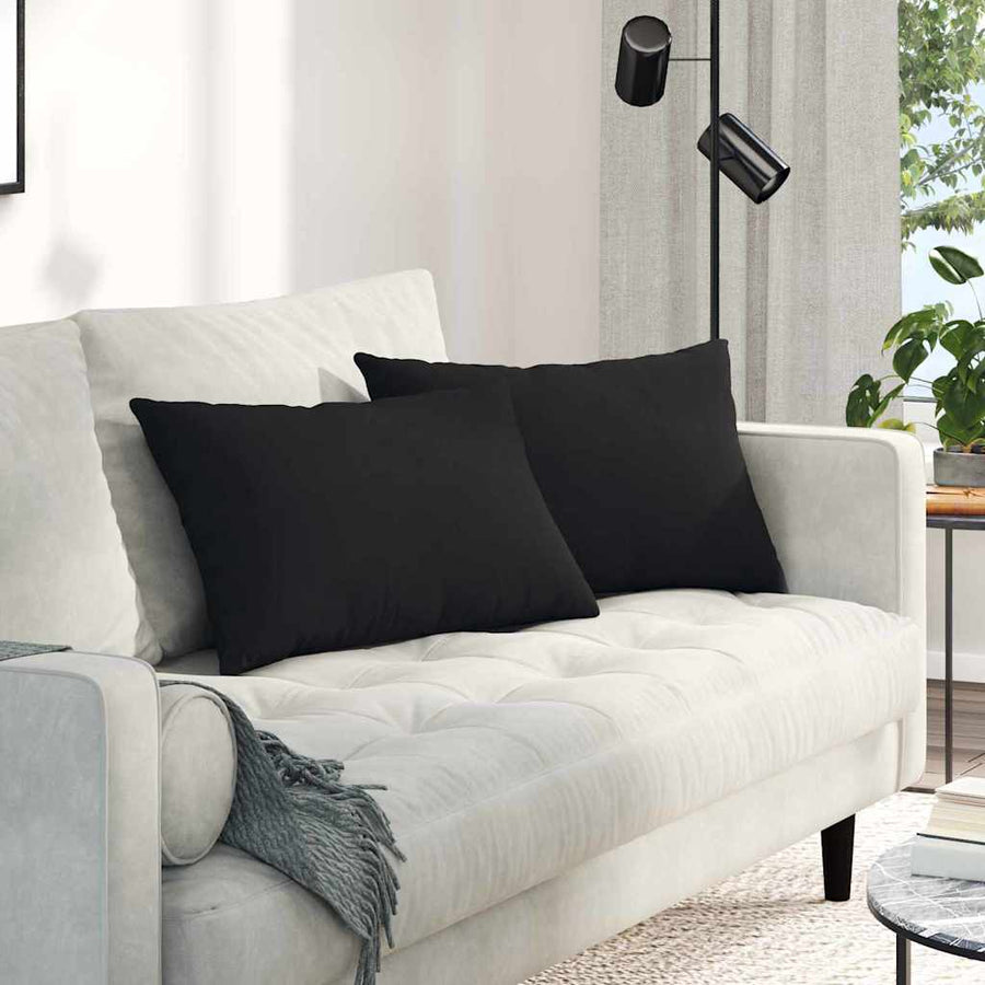 Sofa kussens Zwart