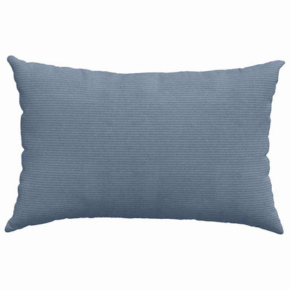 Sofa Kussens 2 pcs Blauw 60 x 40 cm Katoen Stof