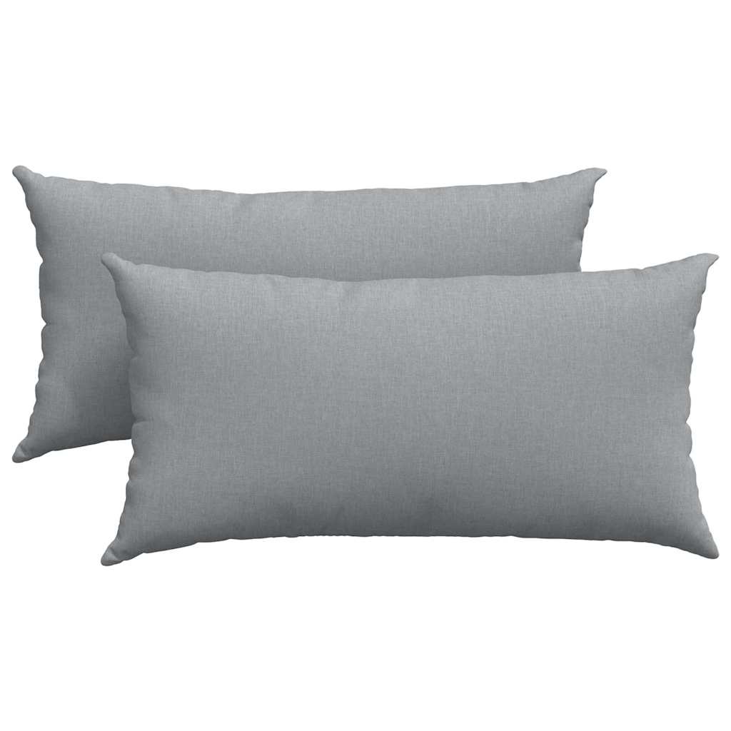 Sofa Kussens Lichtgrijs Stof
