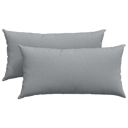 Sofa Kussens Lichtgrijs Stof