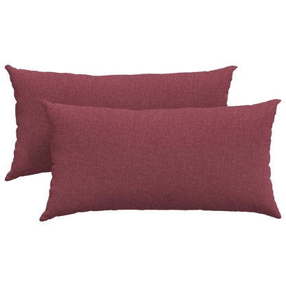 Sofa Kussens Wijnrood Stof