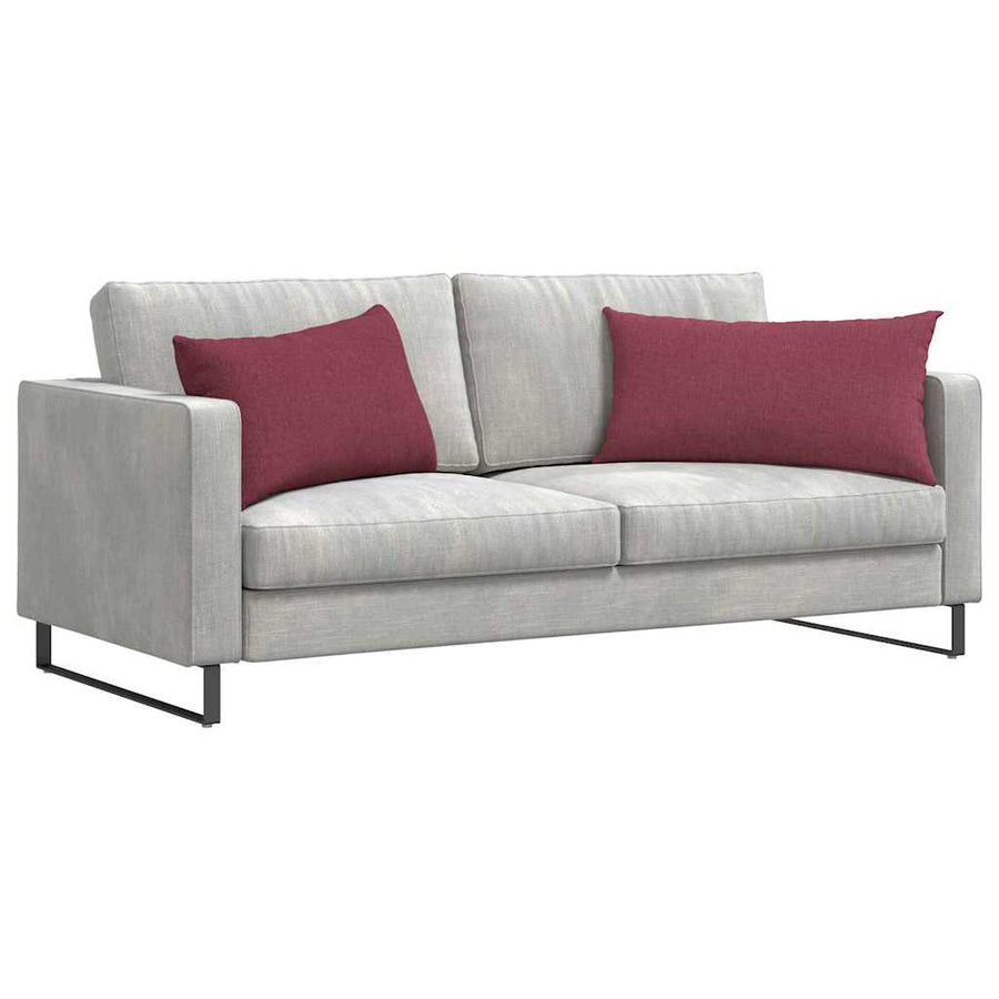 Sofa Kussens Wijnrood Stof