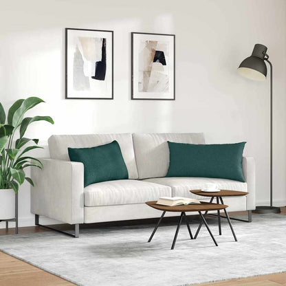Sofa Kussens Donkergroen Stof