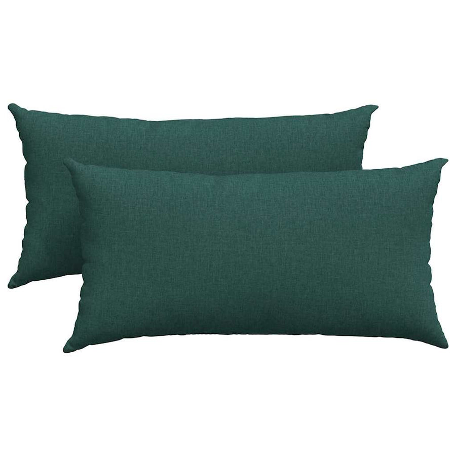 Sofa Kussens Donkergroen Stof