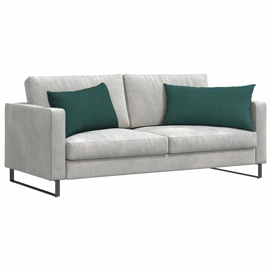 Sofa Kussens Donkergroen Stof