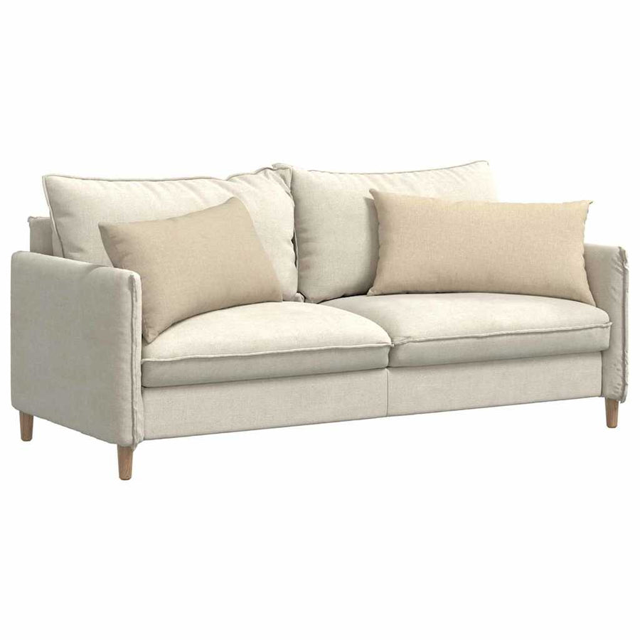 Sofa Kussens Crème Stof